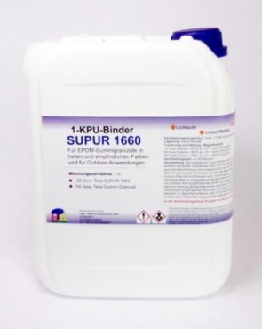 Bindemittel für EPDM-Gummigranulat SUPUR 1660, 5 kg, 93,60 EUR (18,72 €/kg)
